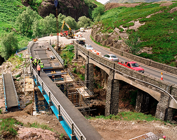 Mabey Hire bridge repair used for highways