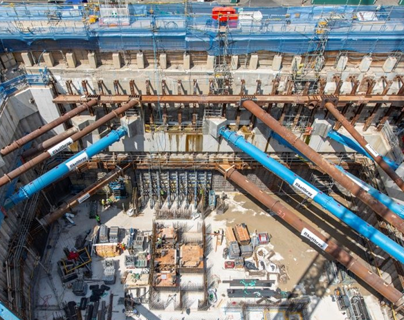 Mabey Hire groundworks on site excavation