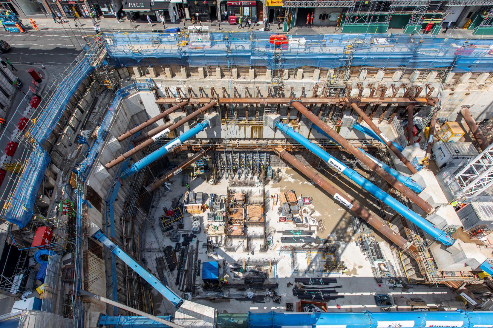 Salisbury Square Basement Propping scheme