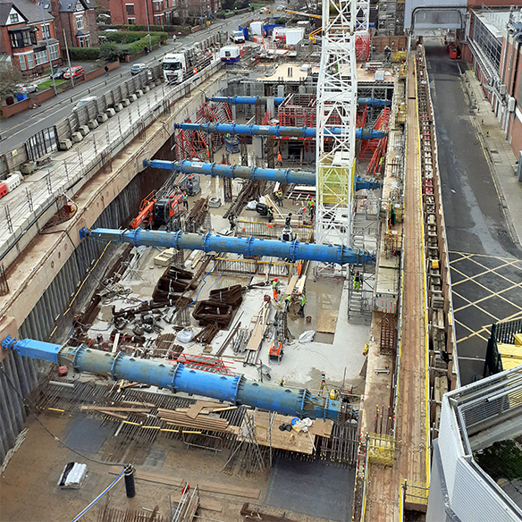 christie hospital basement excavation