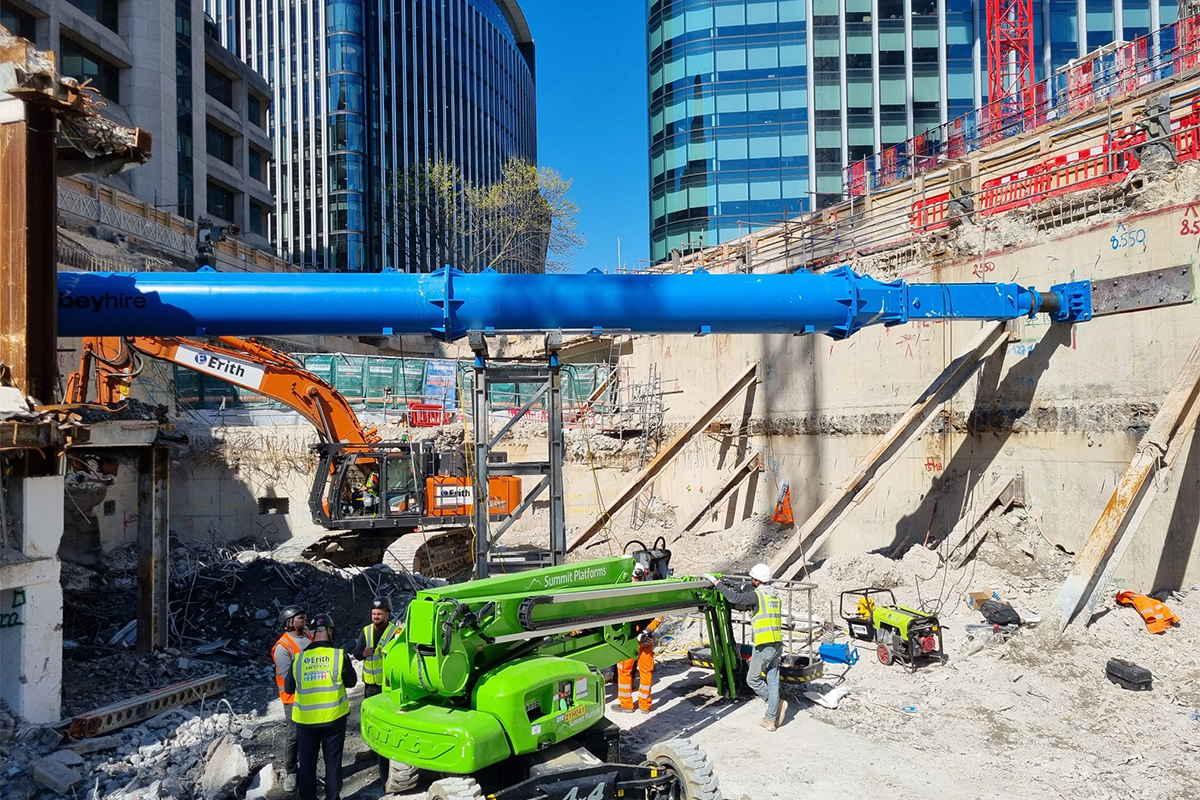 Modular groundworks solutions aid in iconic Fleet Street renovation
