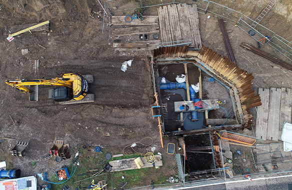 Enabling safe and efficient delivery of utility temporary works project with EVE