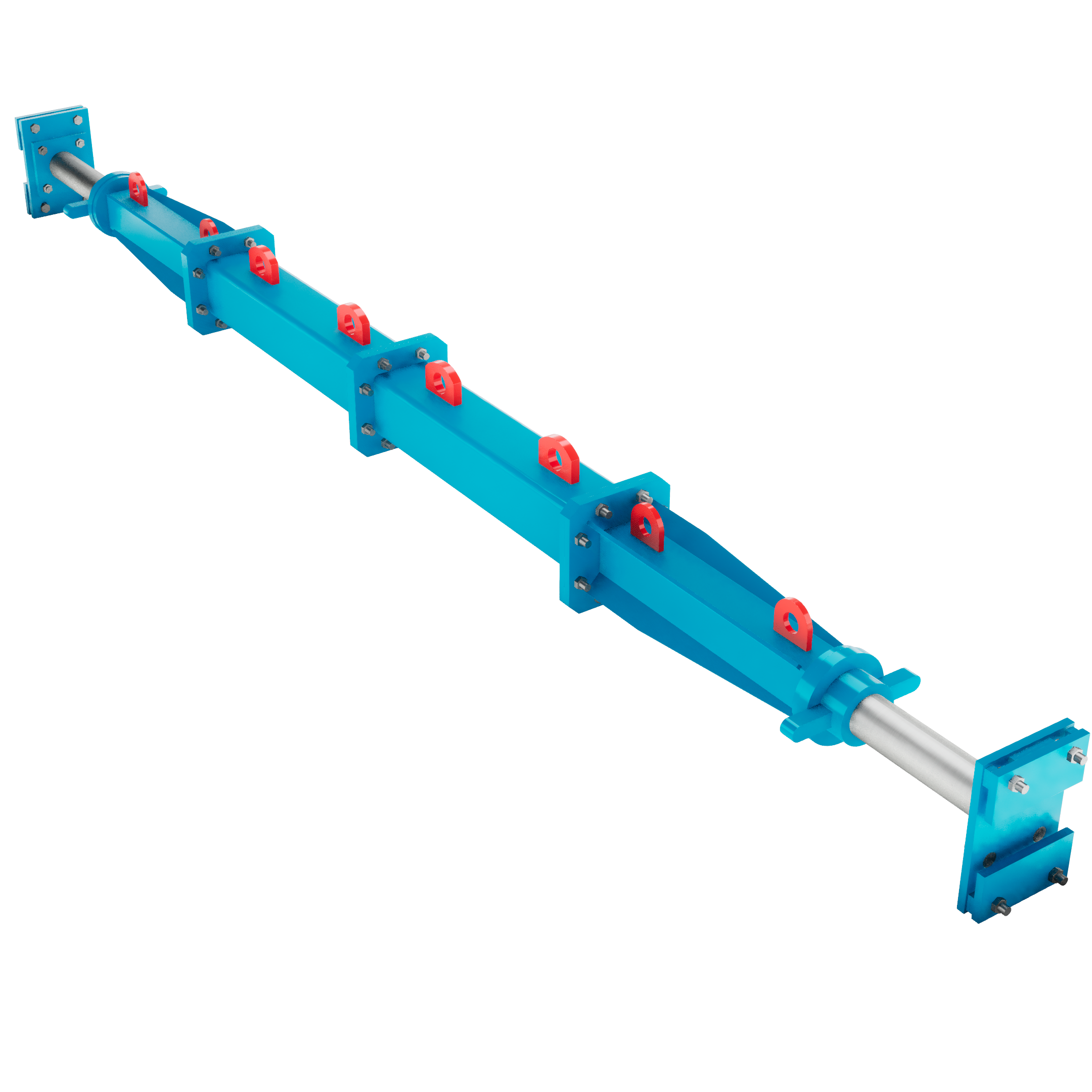 Mabey Hire standard mechanical bracing strut light