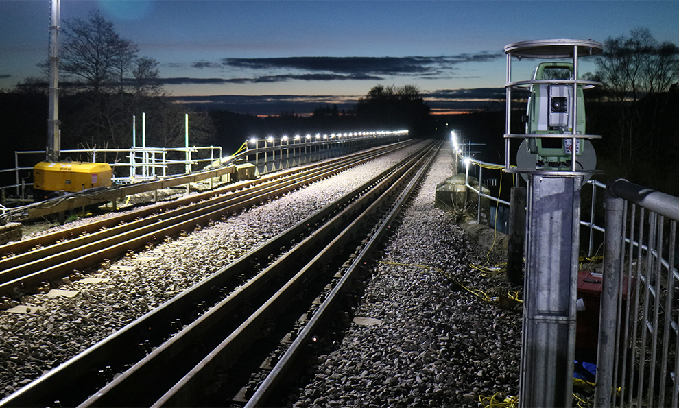Mabey Hire rail monitoring