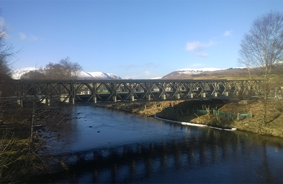 Essential bridge access in substation development