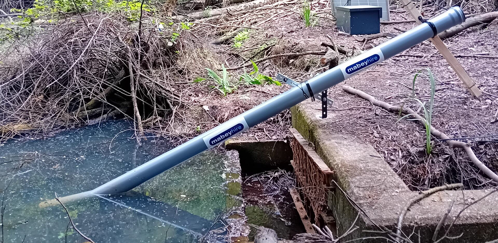 Mabey Hire water monitoring on M27 works
